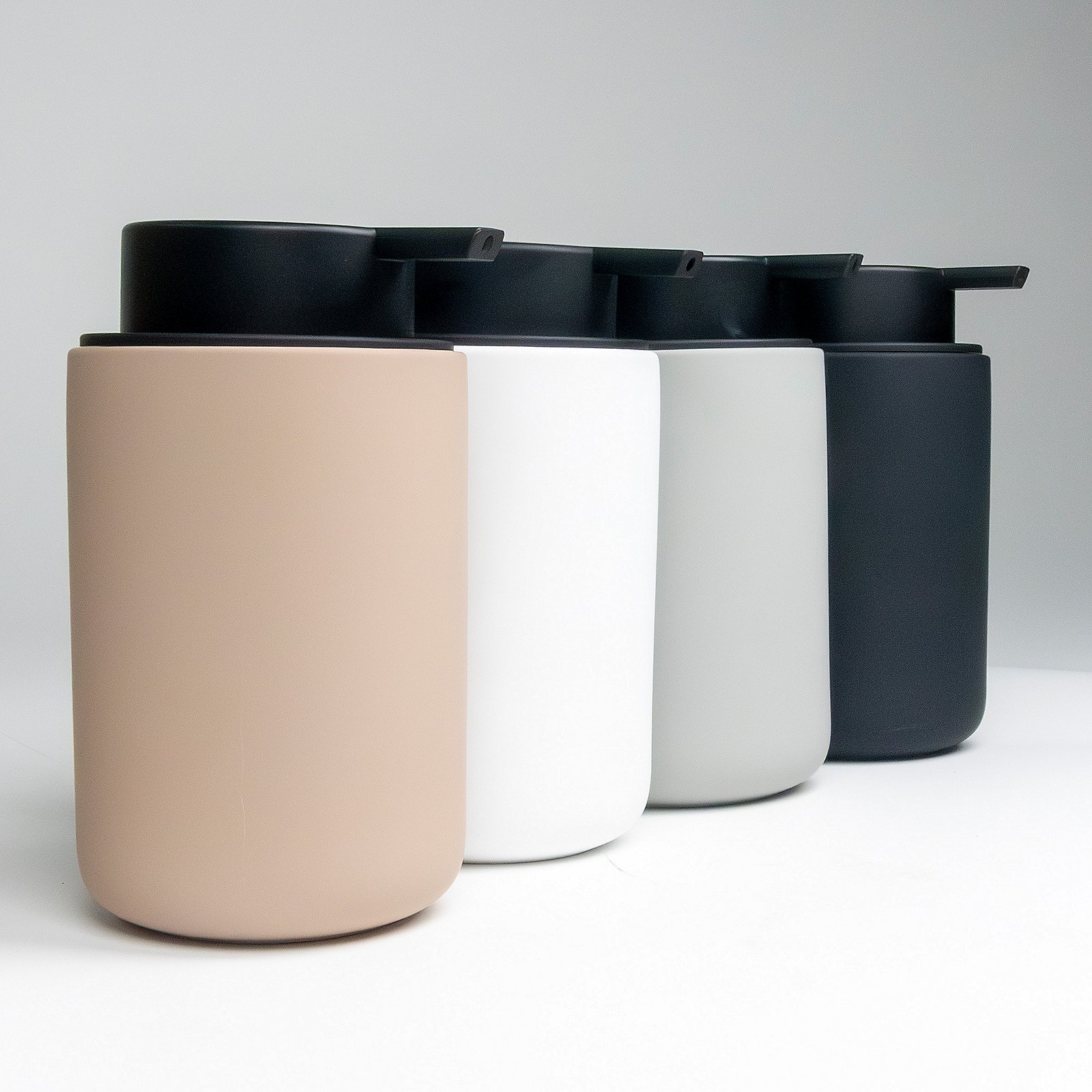 Kela Seifenspender SANA in Farbe Weiß, Thermobecher, Reisebecher, Edelstahl, Mehrfarbig, Kaffeebecher,  travel mug,