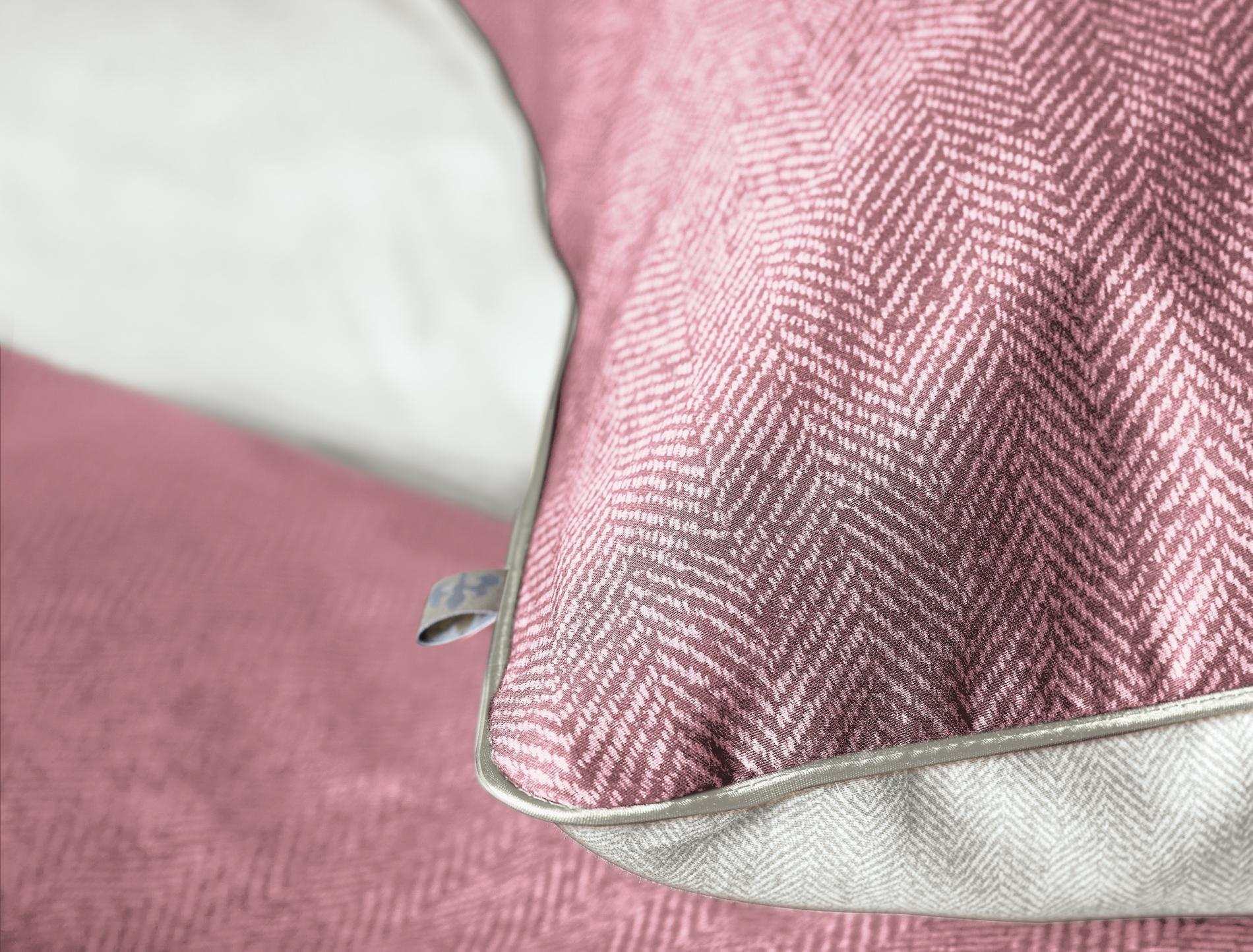 Irisette Mako-Satin-Bettwäsche ELBA-K ca. 135x200 cm in Farbe rosa