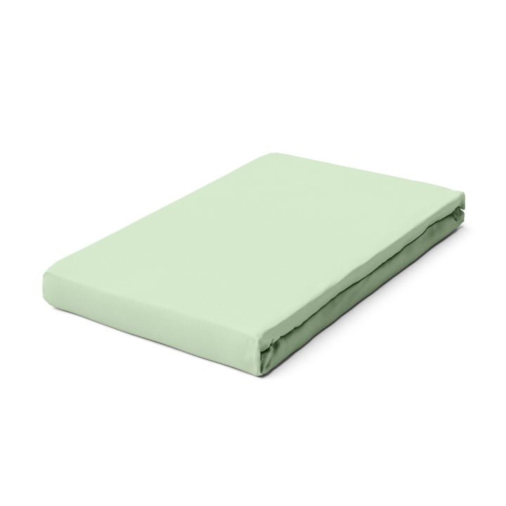 Schlafgut Pure Spannbettlaken ca. 180x200-200x220cm in Farbe Green Light