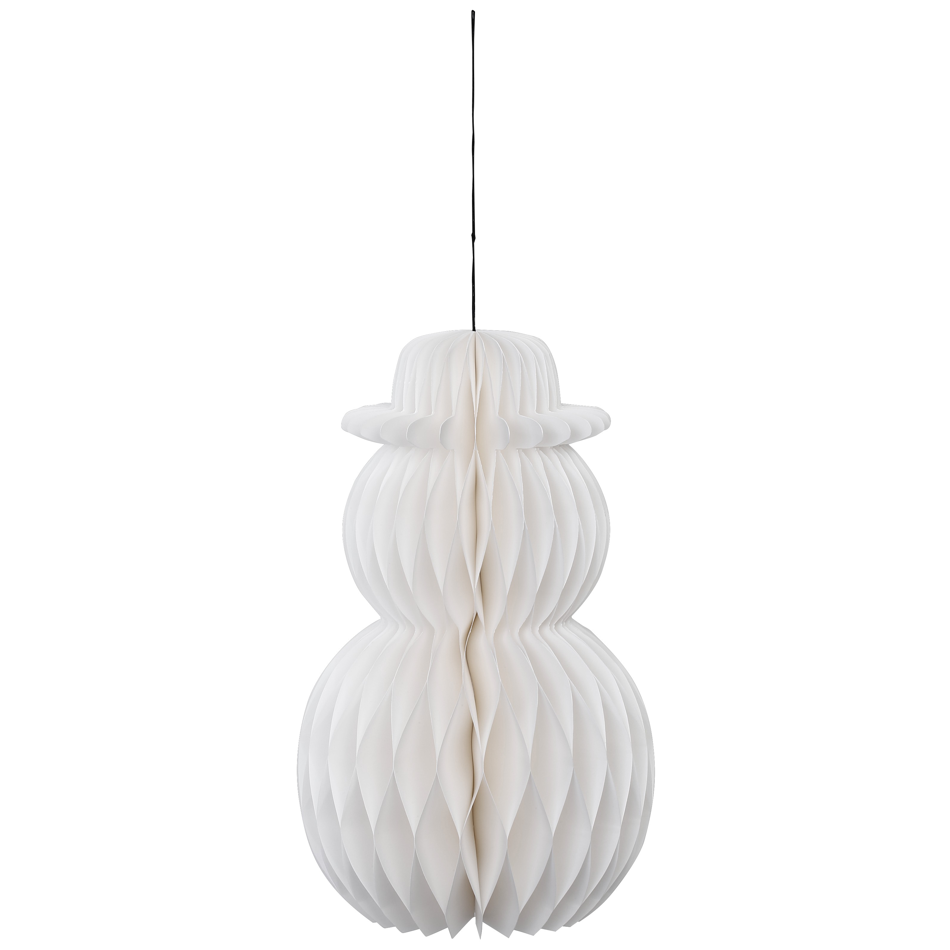 Schneemann 30 cm weiß in Farbe Weiß (), Lampe, Kronleuchter