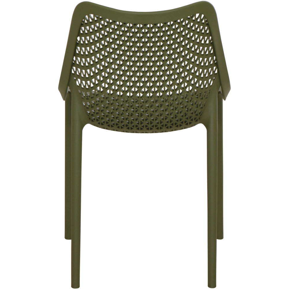 Gautzsch Stapelsessel DISTRICT in Farbe olive