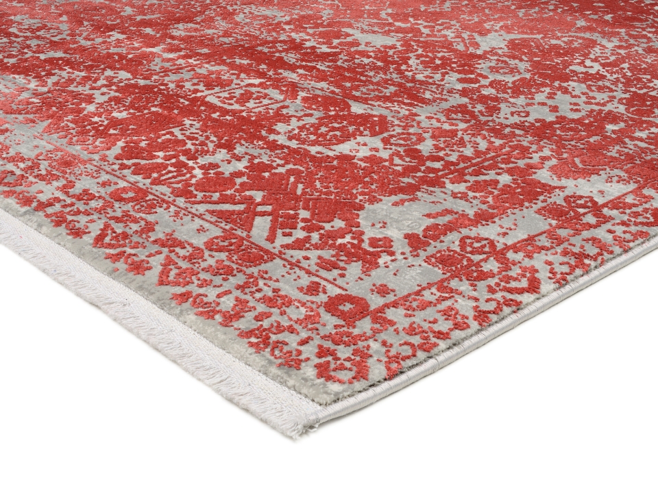 OCI Webteppich ca. 160 x230cm in Farbe rot