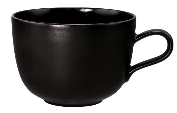 Seltmann Weiden Milchkaffeeobertasse 0,38 l Liberty 65164 Velvet Black 