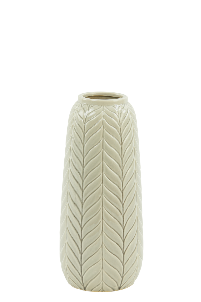 Light & Living Vase 14,5x33,5cm in Keramik creme Light & Living Vase 14,5x33,5cm in Keramik creme