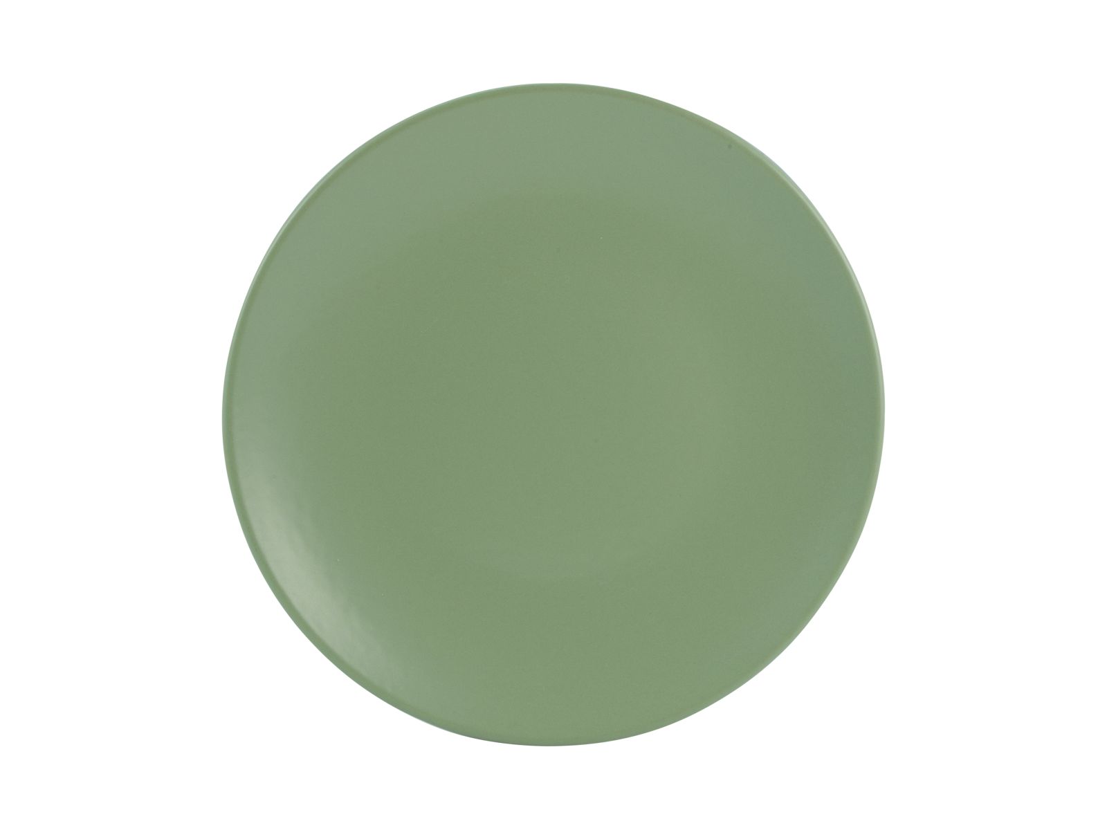 CreaTable Dessertteller Soft Touch in Farbe Grün matt