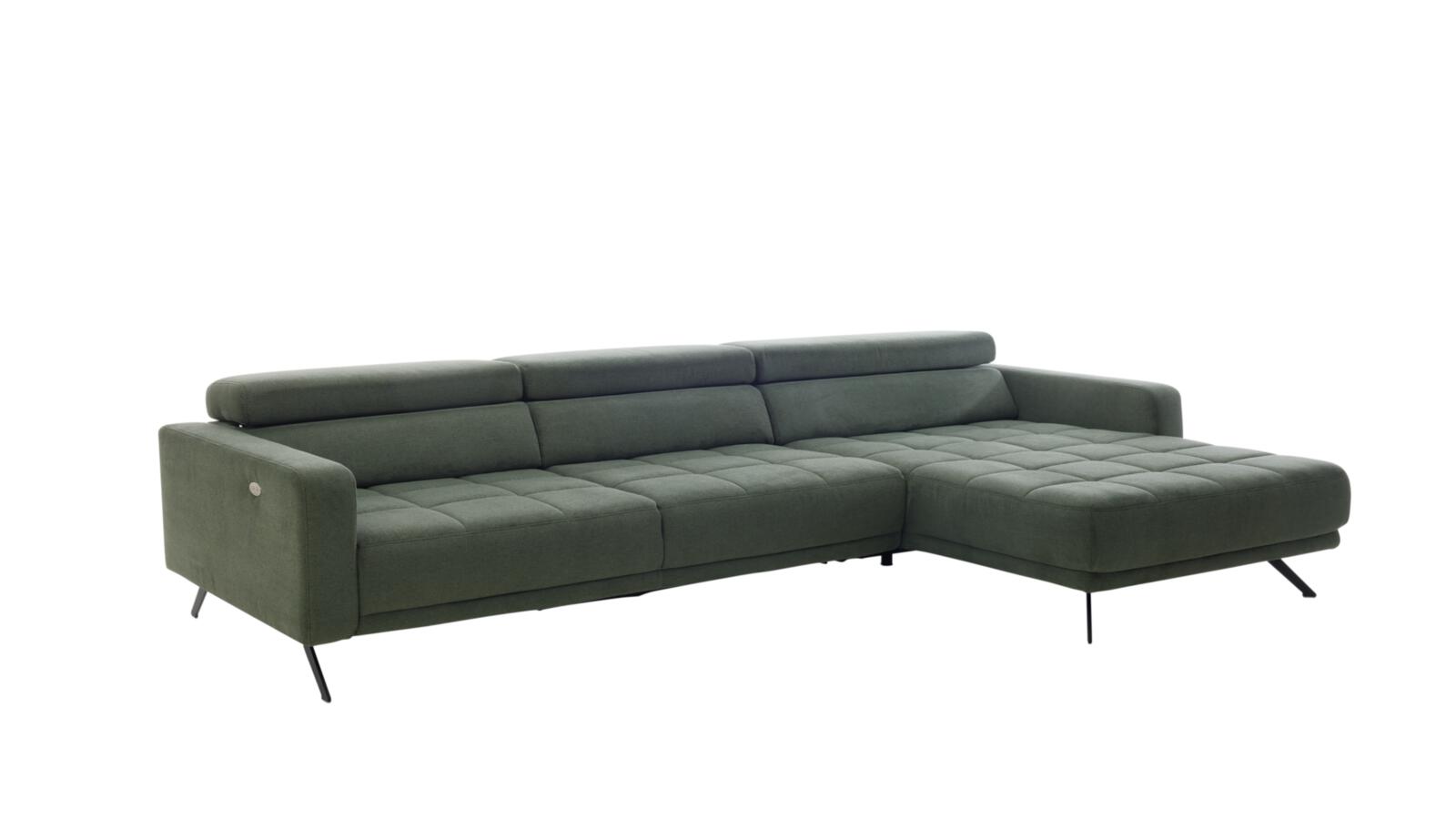 Interliving Polstergruppe IL 4303 ca. 323x190cm in Stoff Cyber moos, Couch, Mobiliar