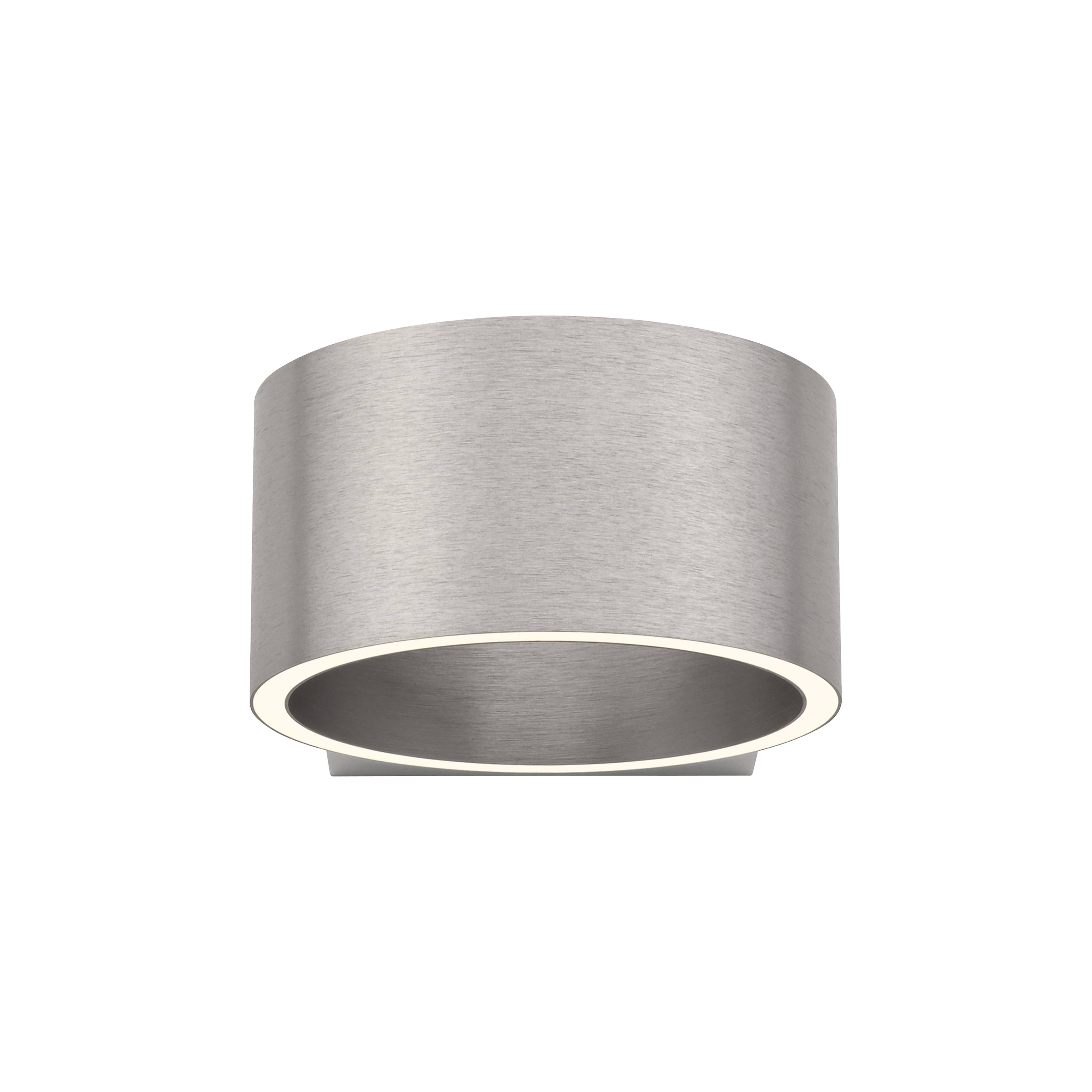 Paul Neuhaus LED-Wandleuchte PURE CLIPSE 2-flammig in Farbe aluminium