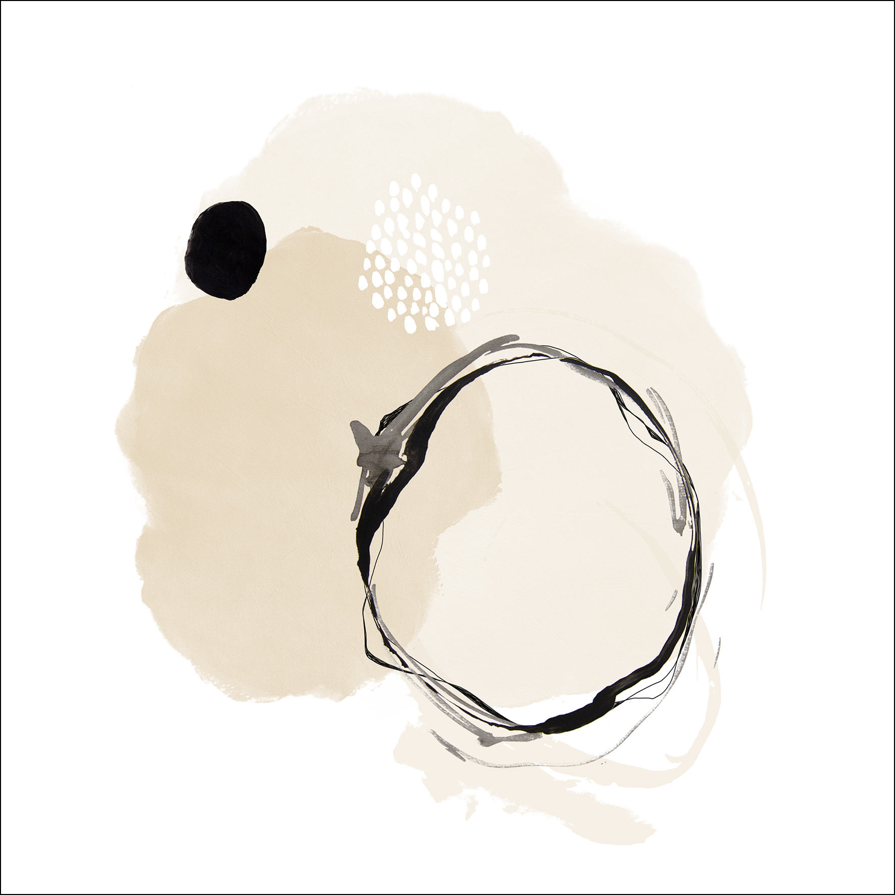 PRO ART Glas-Art 30x30cm Line and Shapes II