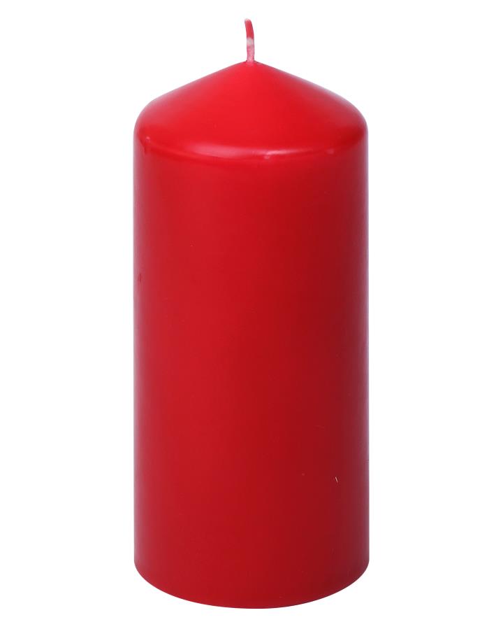 Gebr. Steinhart Stumpenkerze in Farbe Rubin Gebr. Steinhart Stumpenkerze in Farbe Rubin, Zylinder, Kerze, Essen, Ketchup