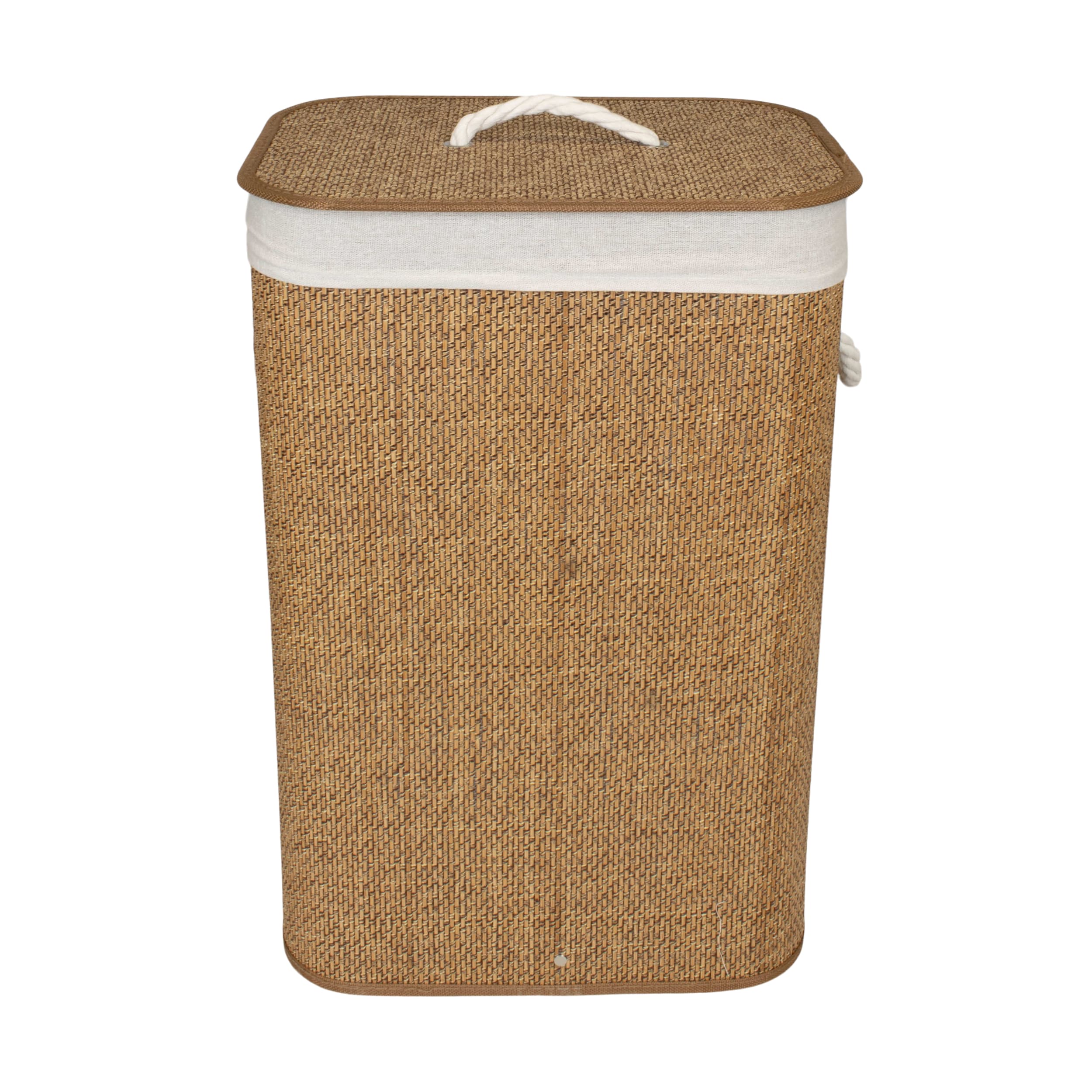 Dijk Natural Collections Wäschekorb in Bambus braun, Korb, Zubehör, Tasche, Handtasche