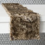 Boltze Tischband Warin WARIN in Polyacryl, Polyester braun