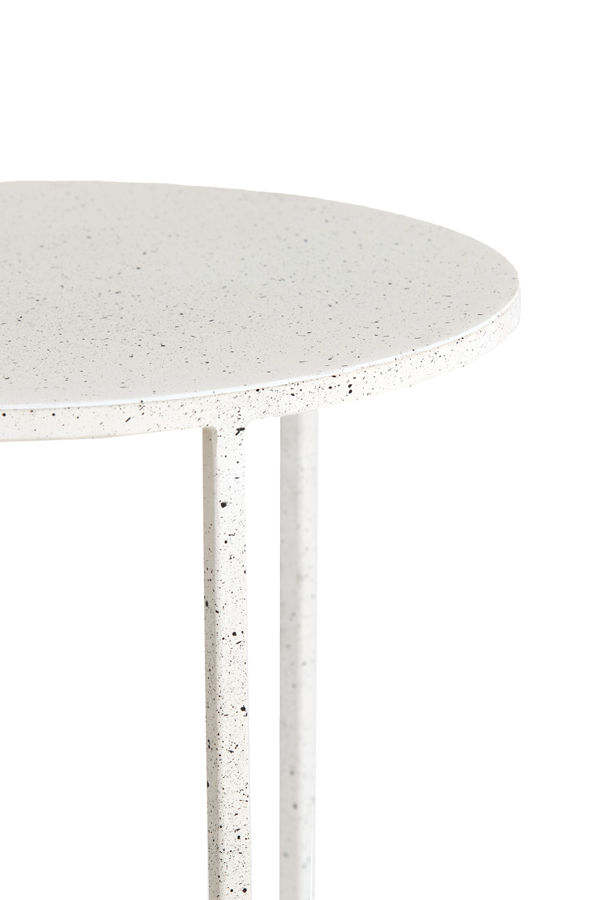 Light & Living Couchtisch-Set SADAR in Farbe weiß, hellgrau gesprenkelt Light & Living Couchtisch-Set SADAR in Farbe weiß, hellgrau gesprenkelt, Kaffeetisch, Mobiliar, Tabelle, Esstisch, Tischplatte