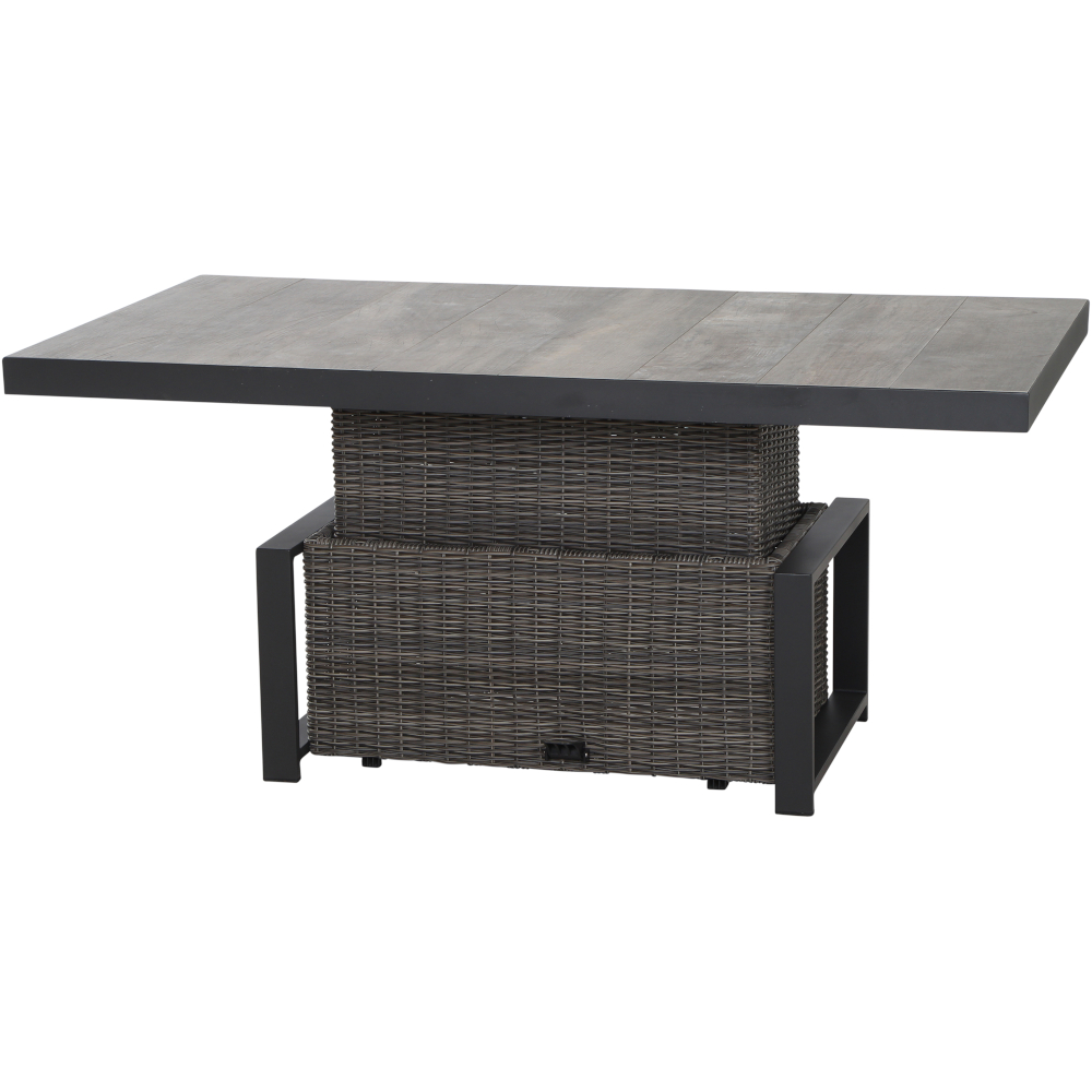 Lift-Couchtisch CORIDO ca. 160 x 90 cm in Gestell Alu matt anthrazit Lift-Couchtisch CORIDO ca. 160 x 90 cm in Gestell Alu matt anthrazit, Kaffeetisch, Mobiliar, Tabelle, Esstisch