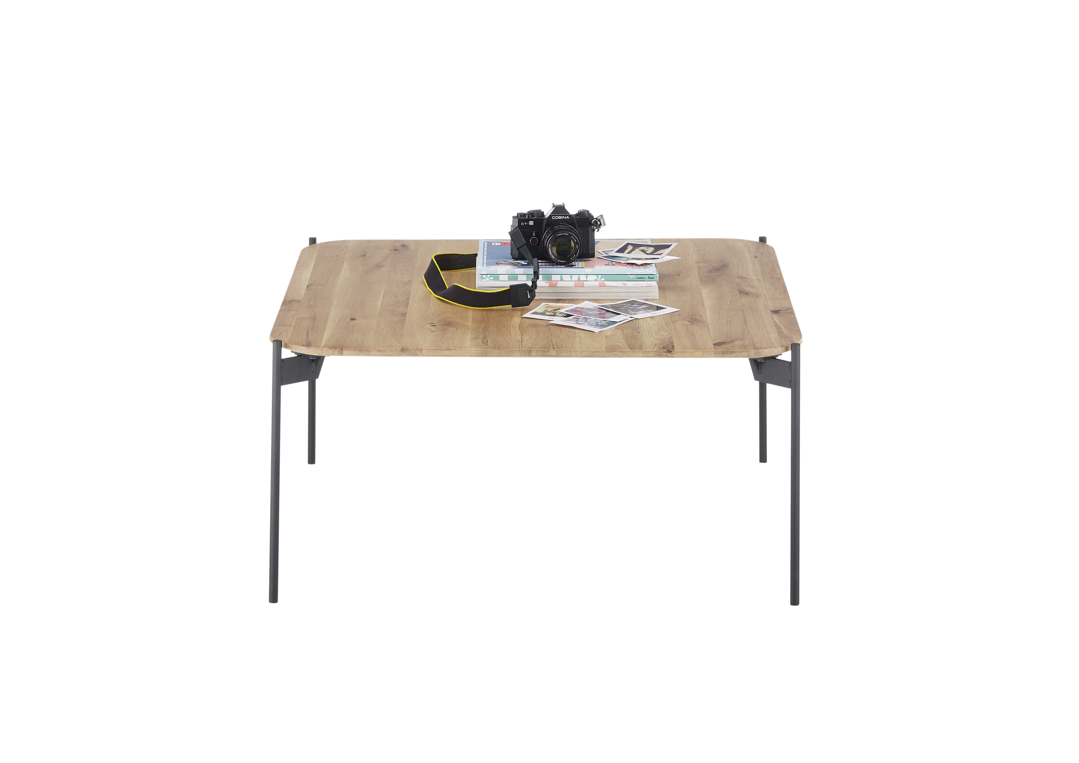 MCA Furniture Couchtisch ALTO ca. 80x38x80cm in Eiche massiv geölt