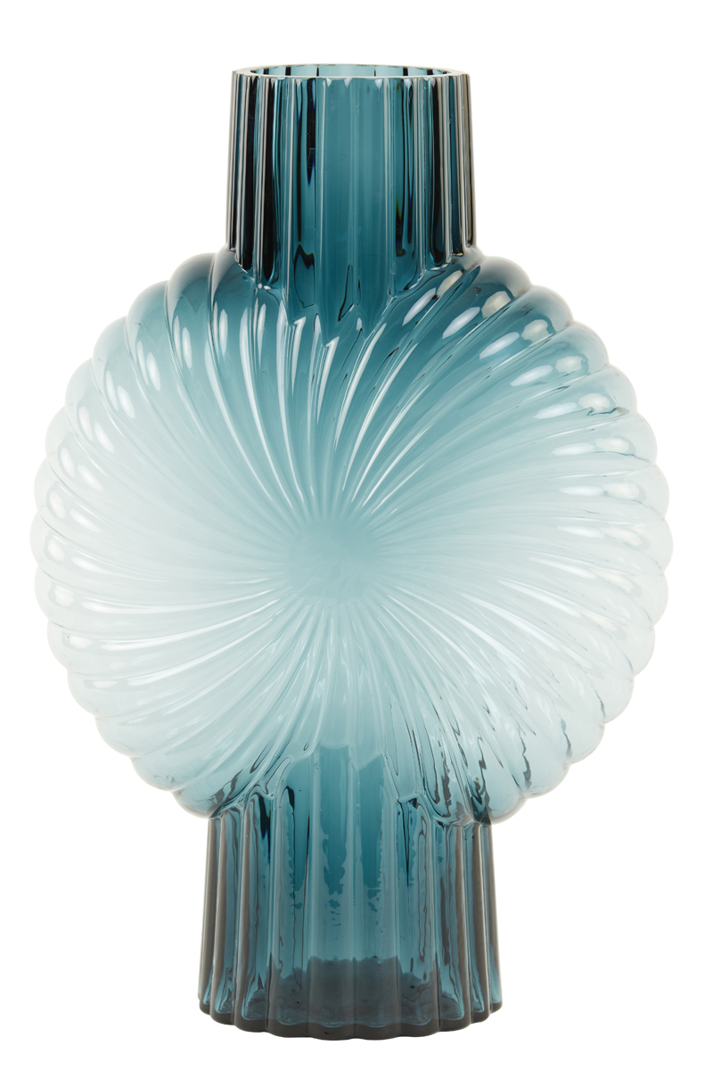 Light & Living Vase 27x13x40cm in Glas petrol Light & Living Vase 27x13x40cm in Glas petrol