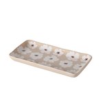 Boltze Servierplatte Canea, Rechteck CANEA in Steingut Farbmix