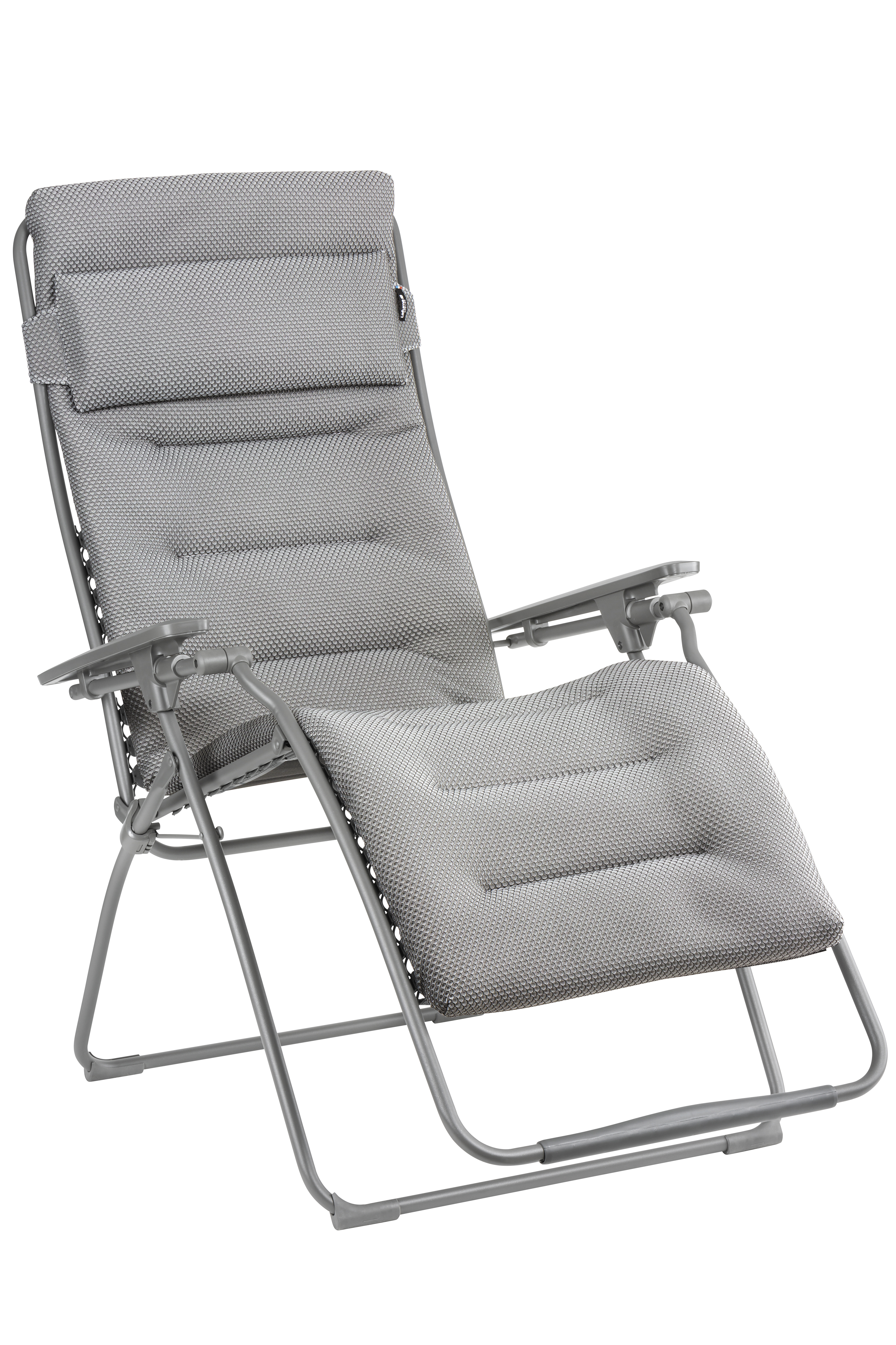 Lafuma Relaxliege FUTURA XL in Stoff silver