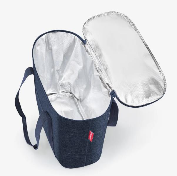 THERMOSHOPPER in Farbe twist navy THERMOSHOPPER in Farbe twist navy, Lunchbag, Thermobag, Isoliert, Tragbar, Kühltasche