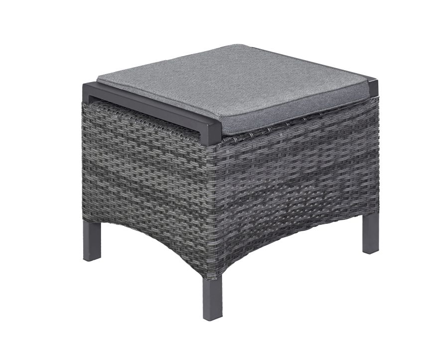 Hocker KERAMO-VIVIERA in Grau L.C. Wholesaler Hocker KERAMO-VIVIERA in Farbe Anthrazit, Moebel, Stuhl, Osmanisch