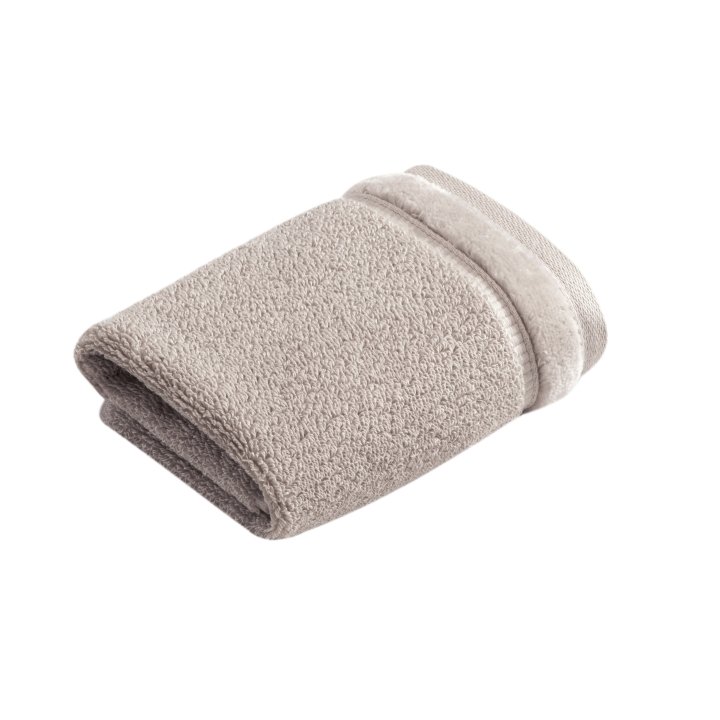 Vossen Seiftuch Pure ca. 30x30cm in Farbe urban grey