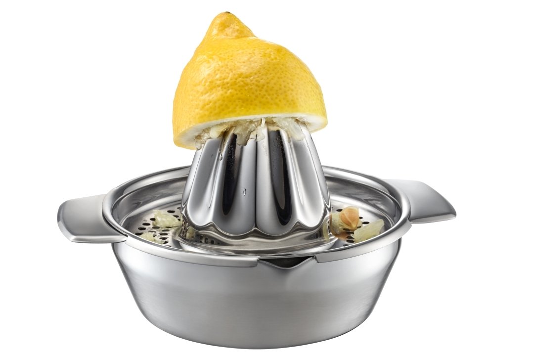 GEFU Zitruspresse Lemon silber