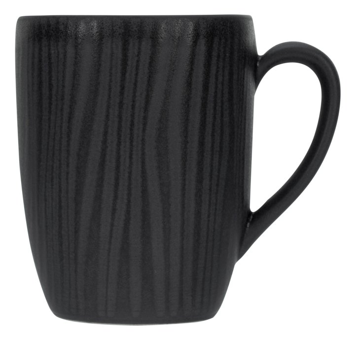 CreaTable Kaffeebecher Vesuvio in Farbe Schwarz matt Creatable Kaffeebecher 30 cl Vesuvio Black in Farbe Schwarz