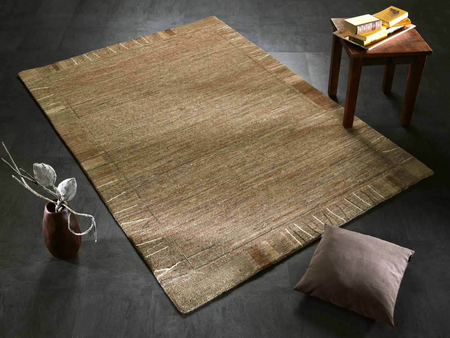 OCI Teppich Sensation Silk 100 Rekhi in natur ca. 170 x 240 cm