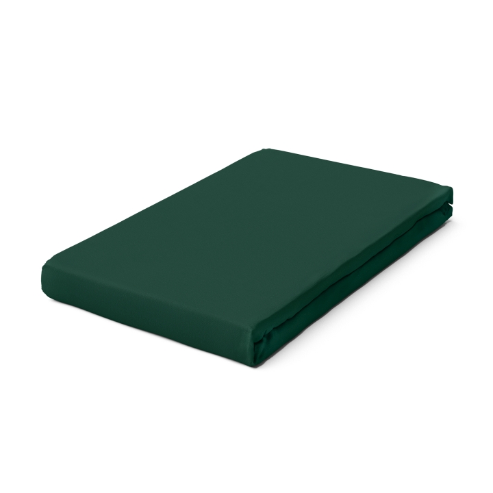 Schlafgut Pure Boxspring Spannbettlaken ca. 140x200-160x220cm in Farbe Green Deep