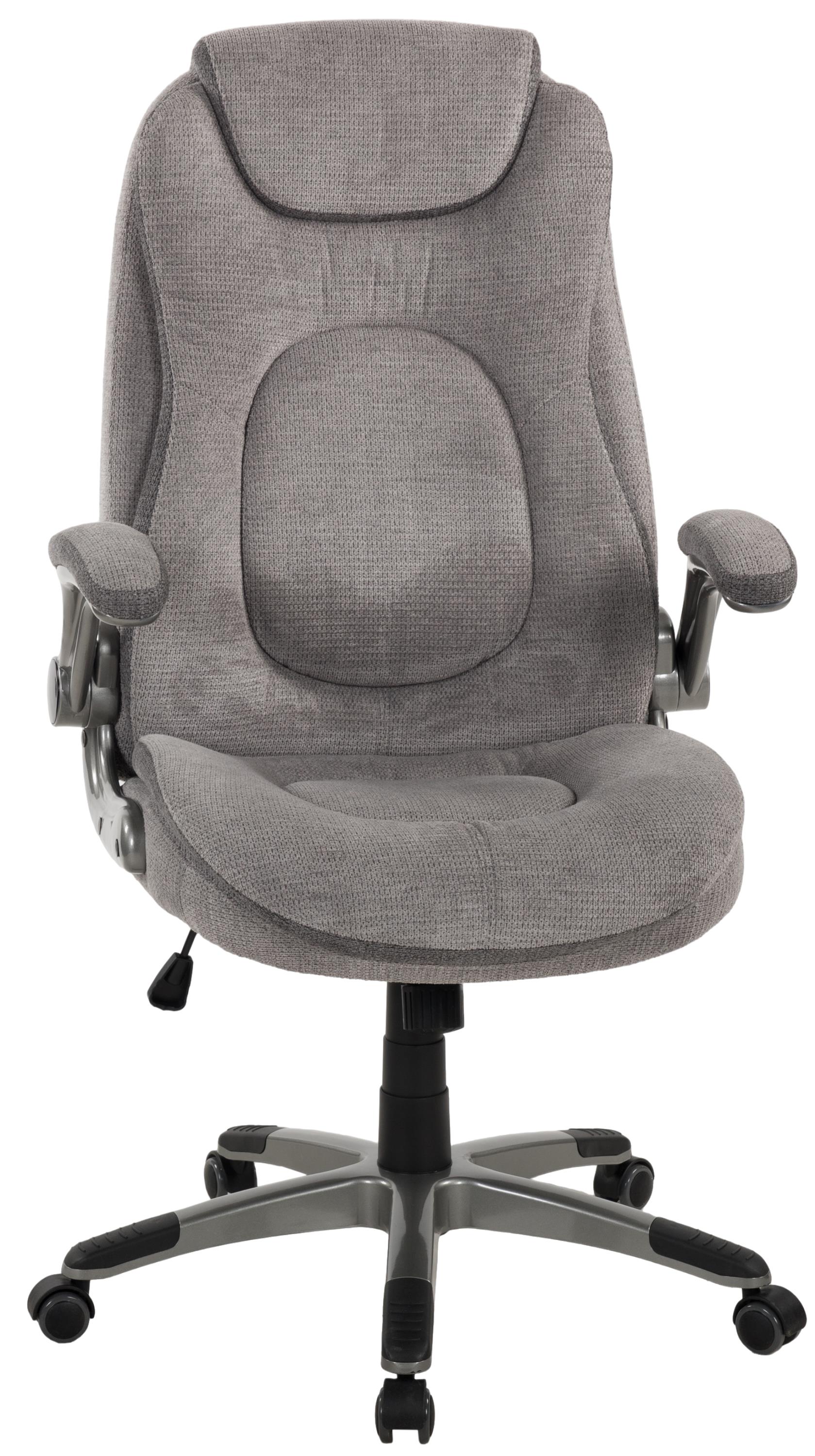 Chefsessel NINO ca. 68x121x72cm in Stoff 112 Kieselgrau, Chefsessel NINO ca. 68x121x72cm in Stoff 112 Kieselgrau,, Kissen, Dekoration für Zuhause, Mobiliar, Stuhl