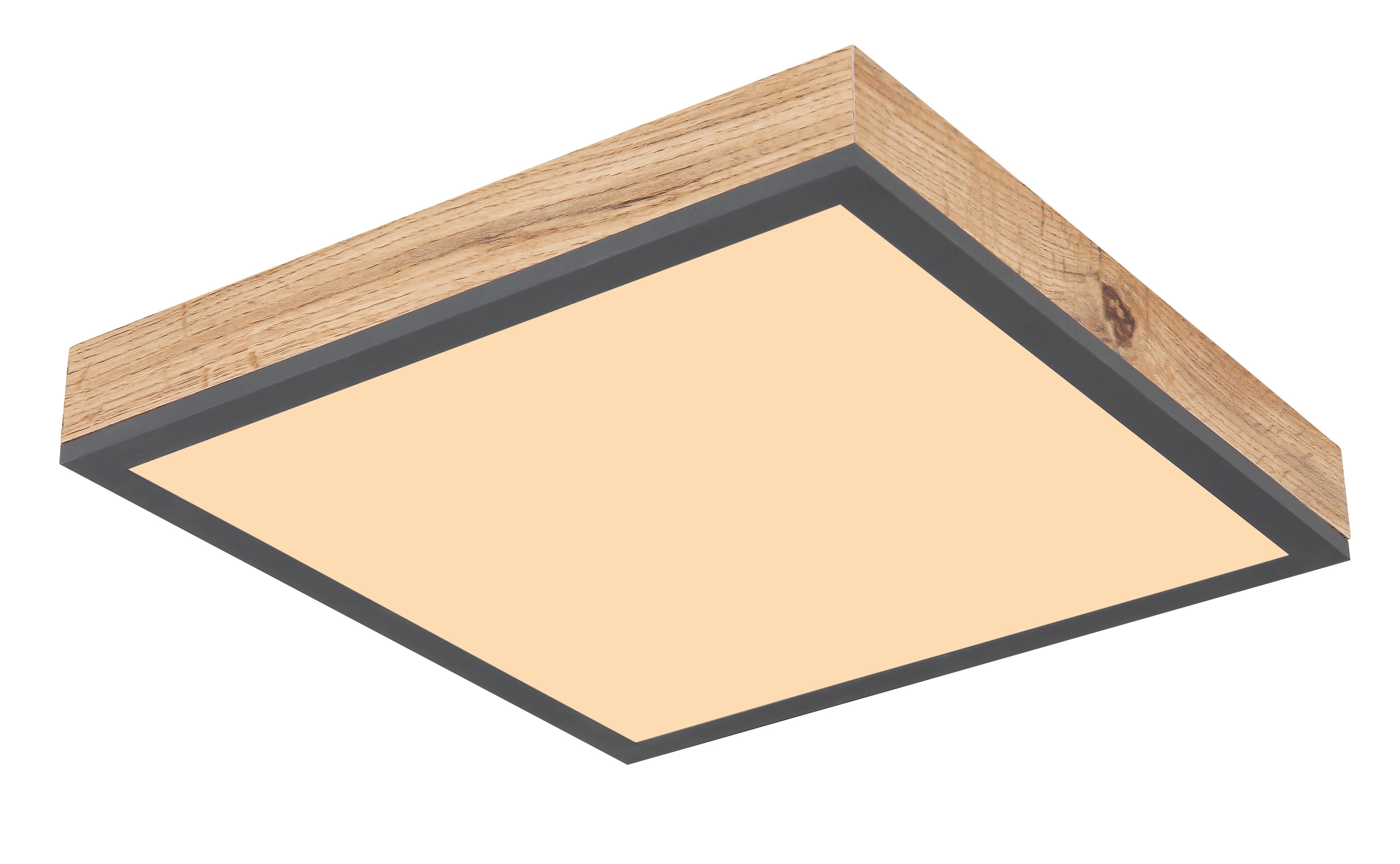 LED-Deckenleuchte RODO in graphit