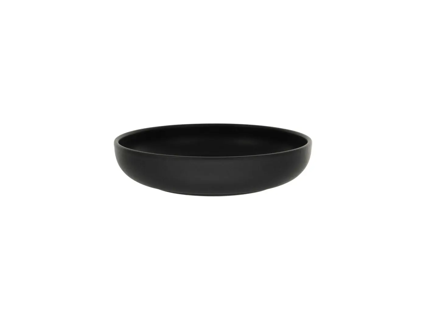 CreaTable Suppenteller Uno in Farbe Schwarz matt