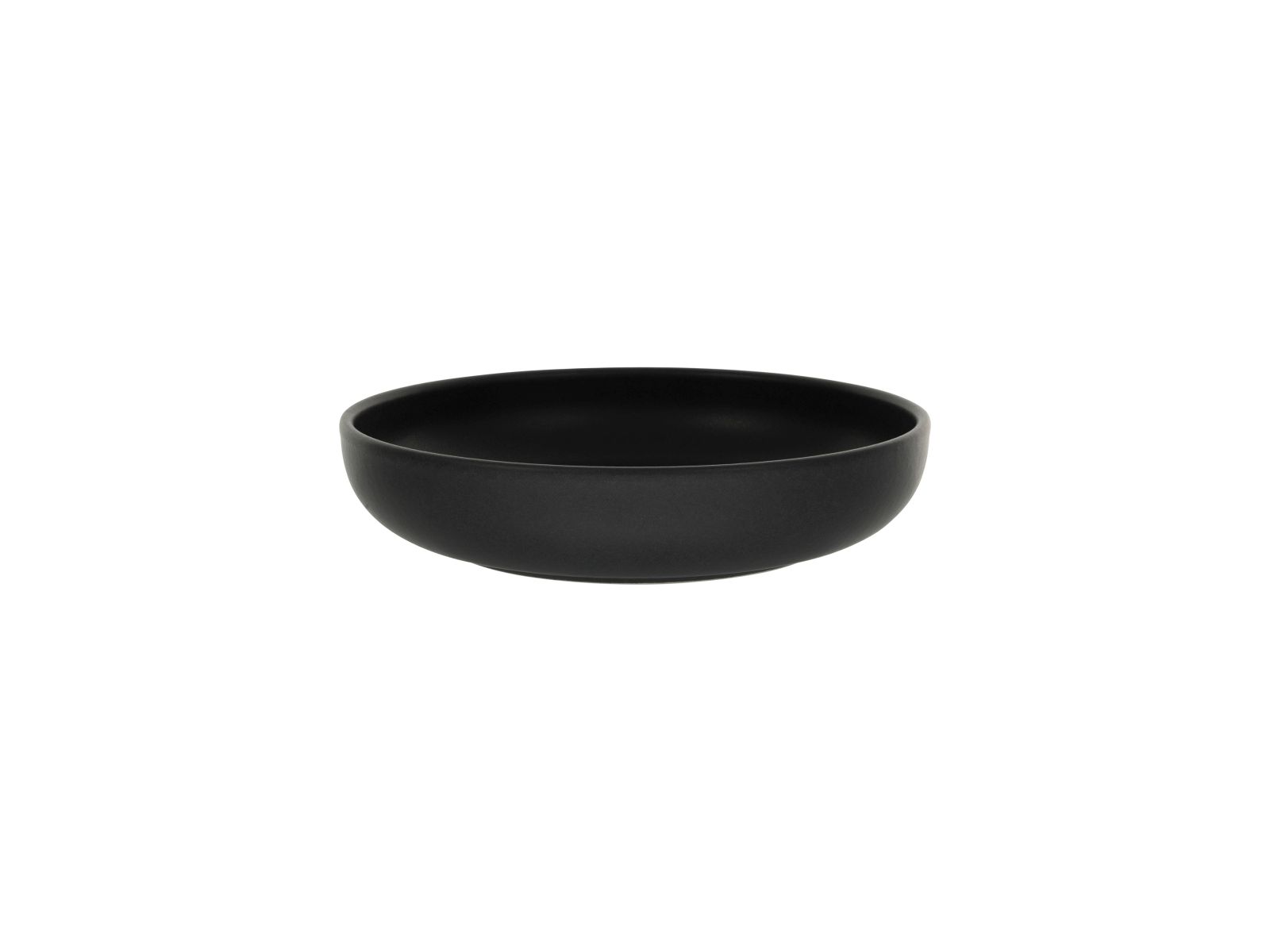 CreaTable Suppenteller Uno in Farbe Schwarz matt CreaTable Suppenteller Uno in Farbe Schwarz matt