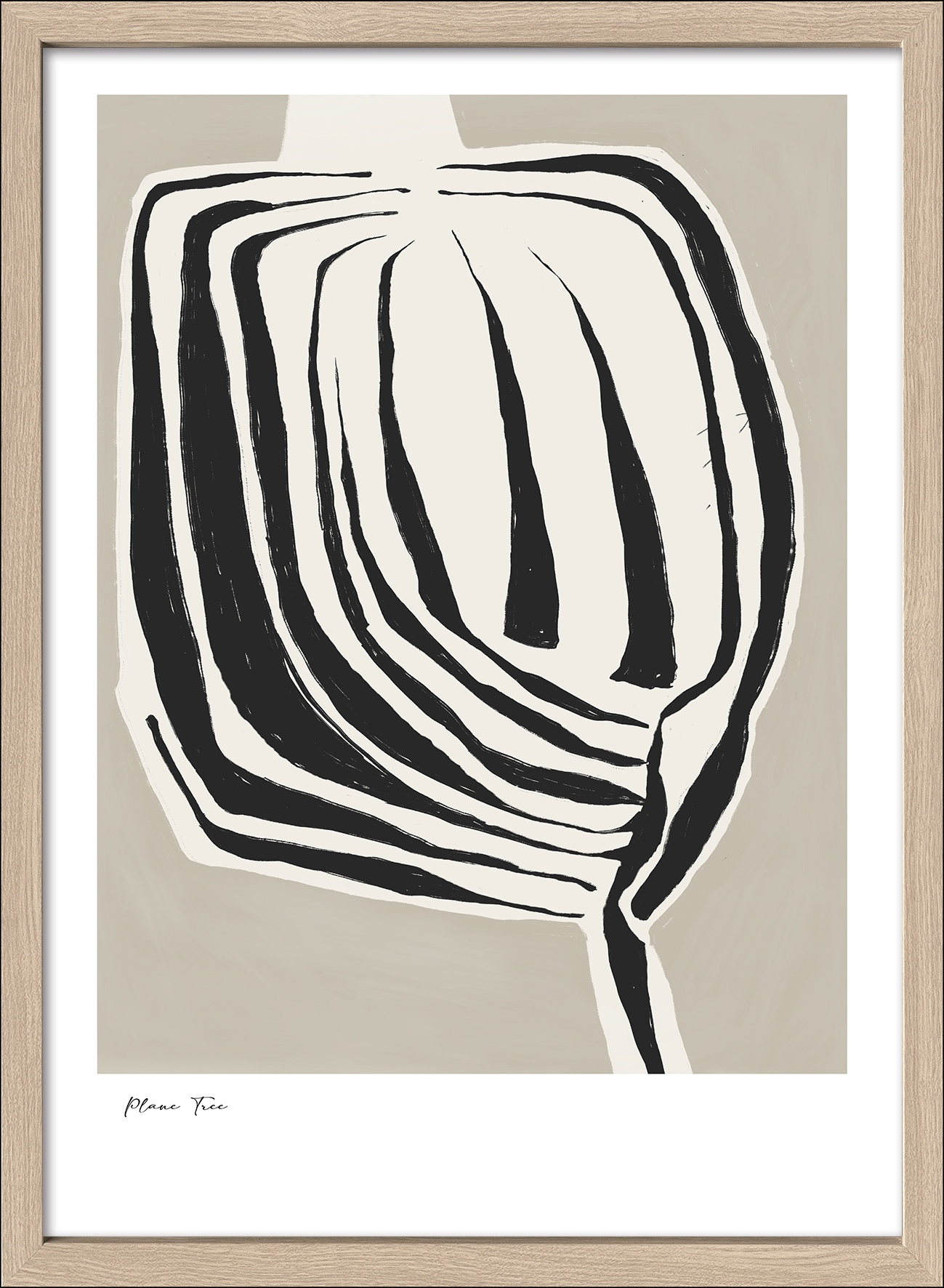 PRO ART Framed-Art Scandic Living 75x55cm Lines And Shapes XVII