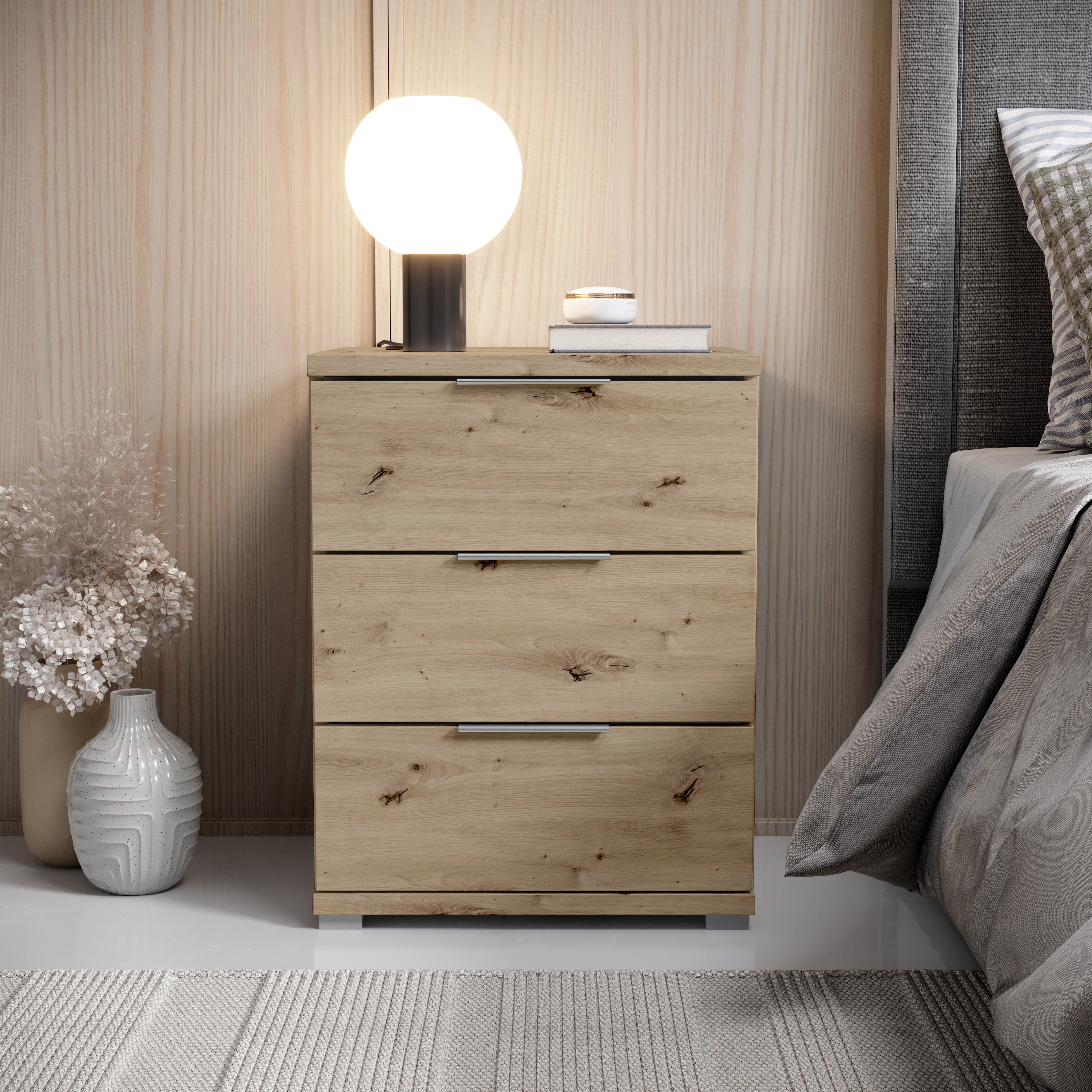 Pol Power Nachtkommode SMILLA in Artisan Eiche