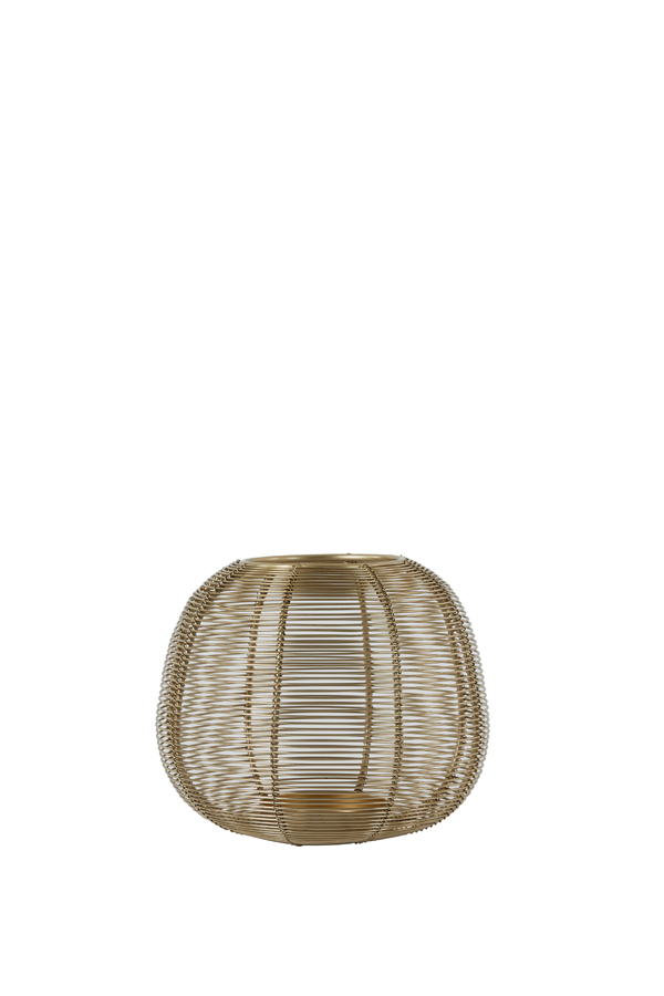 Light & Living Windlicht ODETO 18,5x15cm in gold
