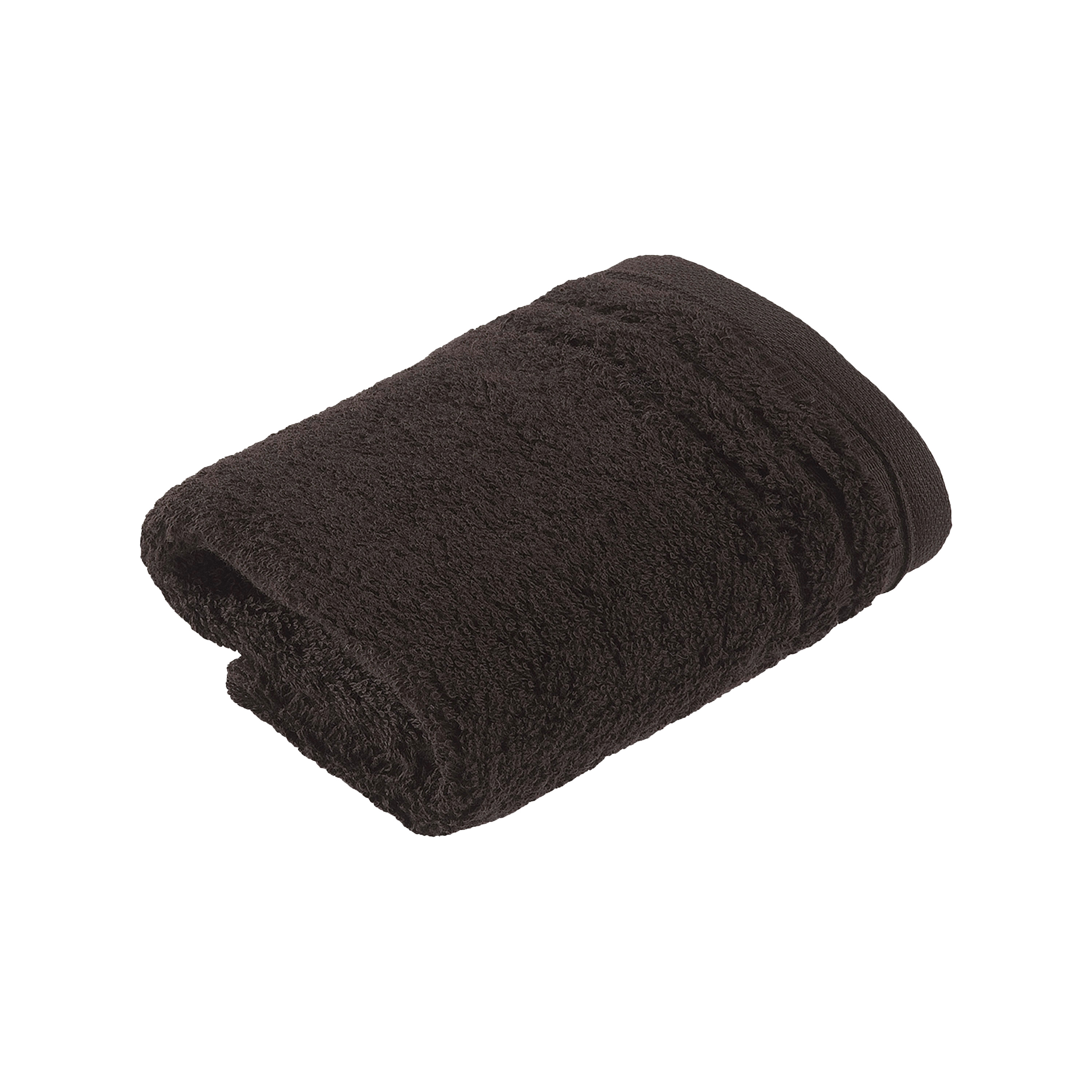 Vossen Seiftuch Vienna Style Supersoft ca. 30x30cm in Farbe espresso, Handtuch, Frottee, Dunkelbraun, Baumwolle, Uni