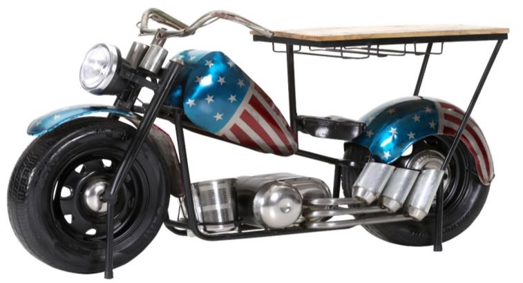 Gutmann Bar-Chopper Slow Ride ca. 175x86x74cm in Mango massiv sägerau Gutmann Bar-Chopper Slow Ride ca. 175x86x74cm in Mango massiv sägerau