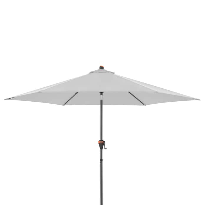 Doppler Schirm MYZONE AUTO TILT ca. 305cm in Farbe hellgrau, Baldachin, Wohnen, Terrasse, Sonnenschirm