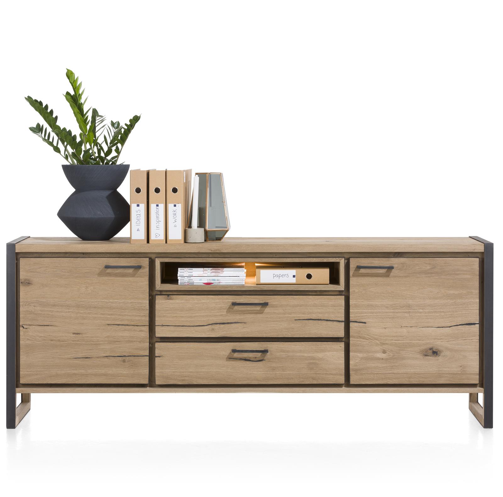 Henders & Hazel Sideboard Metalo in Railway brown Henders & Hazel Sideboard Metalo in Railway brown