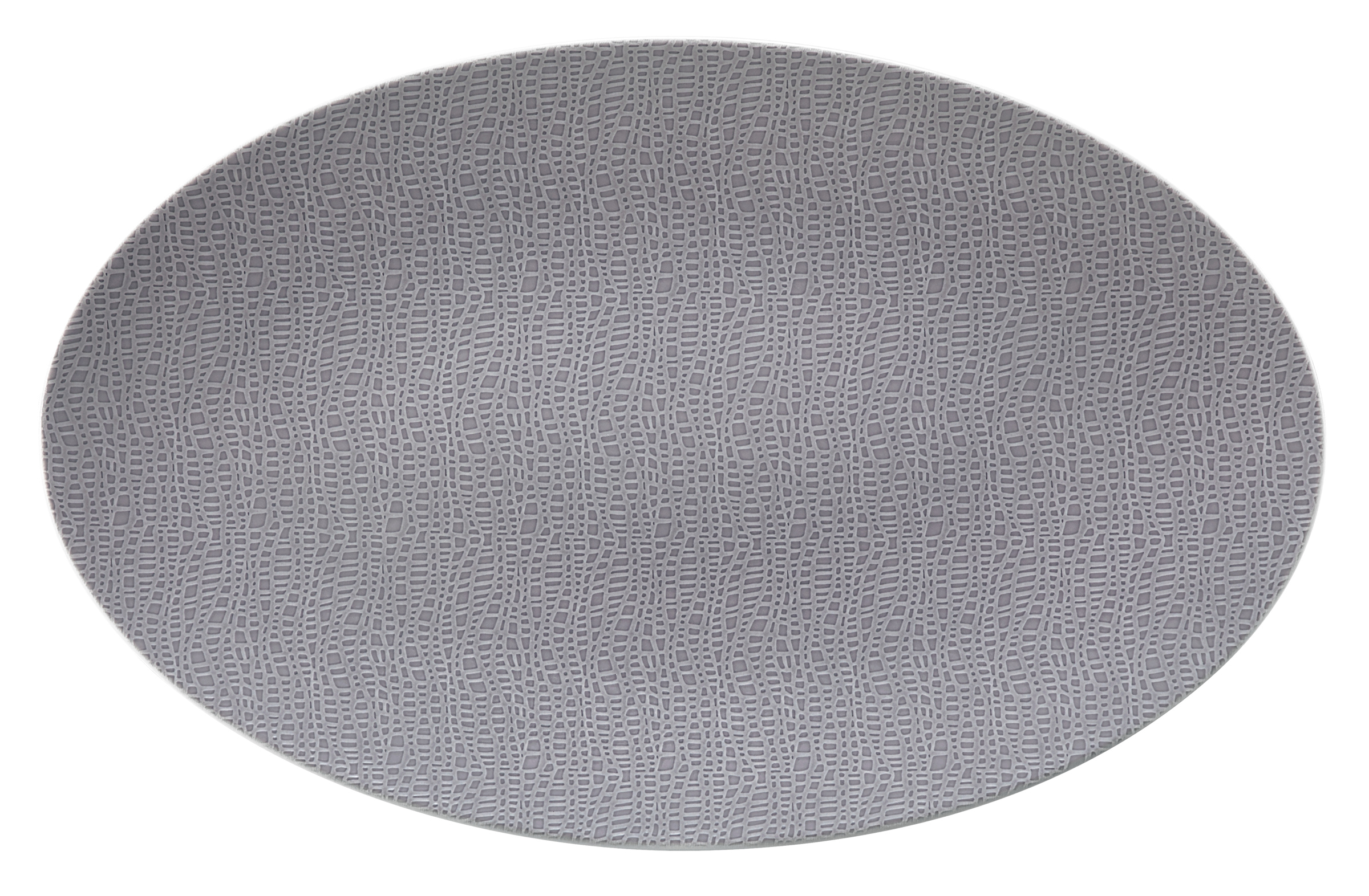 Seltmann Weiden Servierplatte oval 40x26cm Life 25675 Fashion elegant grey