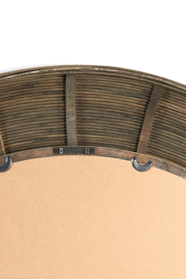 Light & Living Spiegel PIEDRE in Farbe braun, Sperrholz, Holz