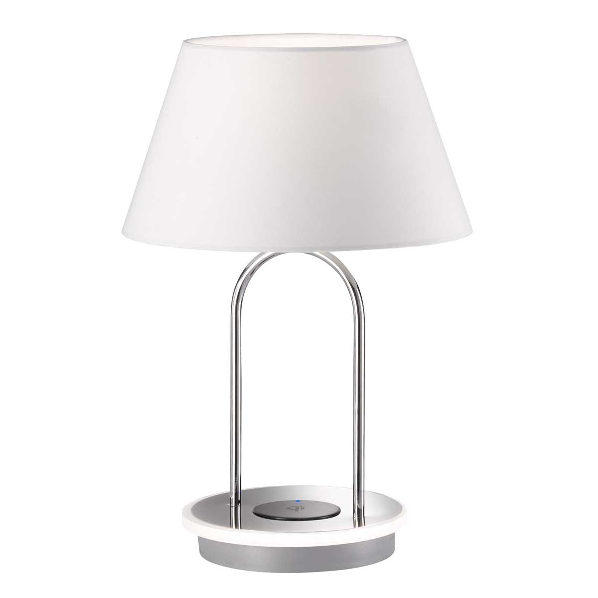 Wofi LED-Tischleuchte Torquay Chrom