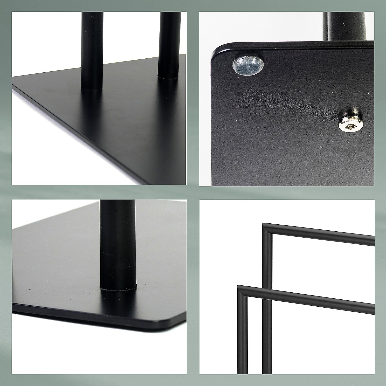 Kela Handtuchhalter STYLE in Farbe Schwarz, Moebel, Tabelle