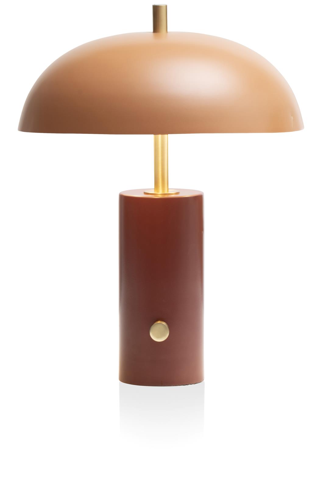 Coco Maison Tischlampe COCO MAISON ca. B30 H39 T30 cm in Hugo, orange