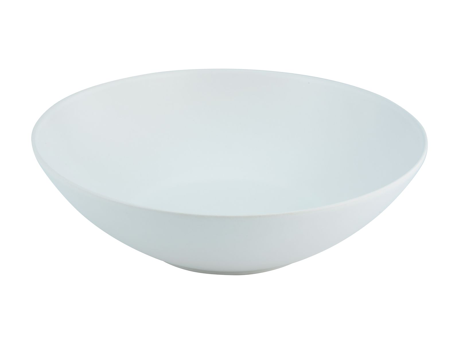 CreaTable Salatschüssel Soft Touch in Farbe Weiß matt
