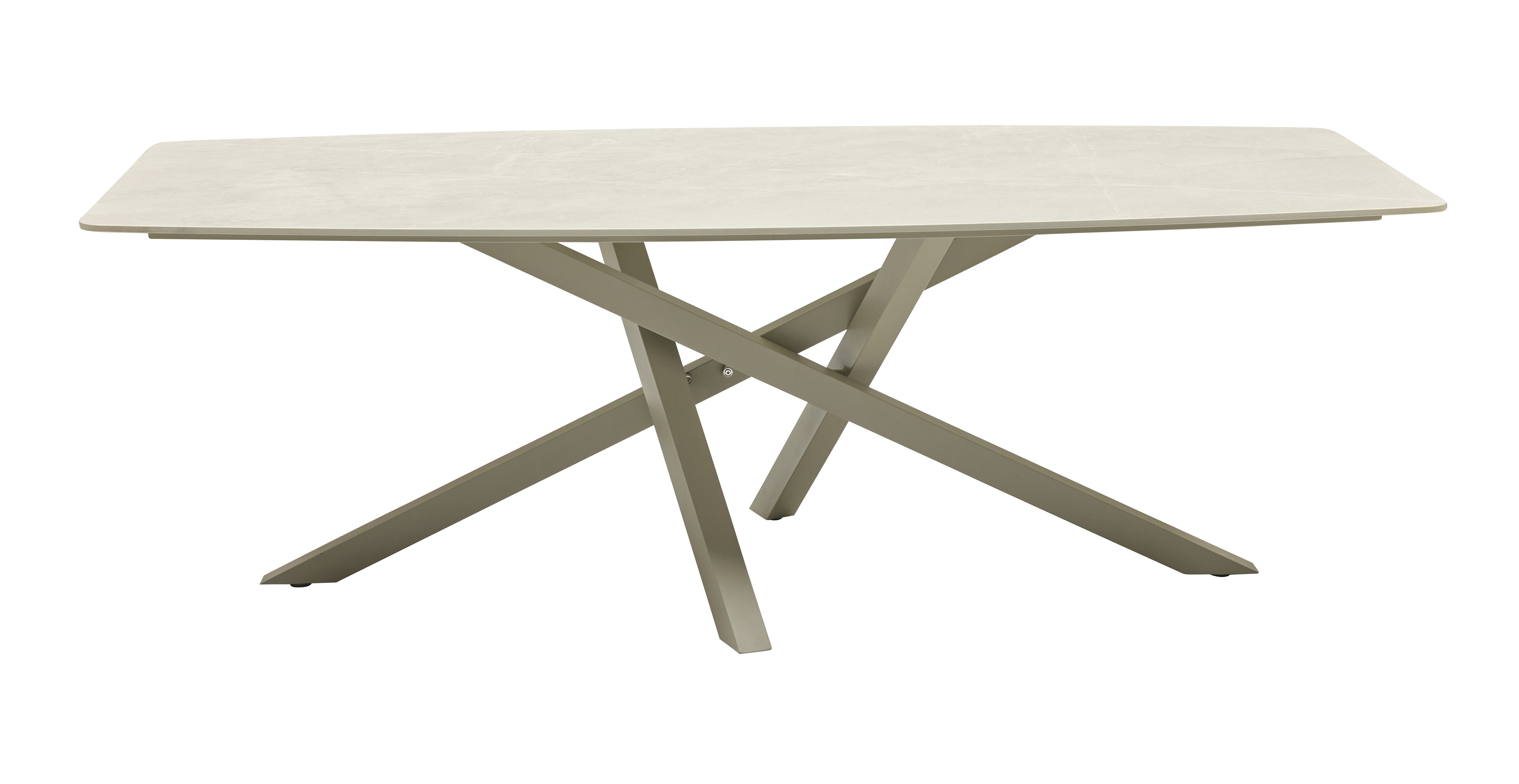 Tisch in Beige, Esstisch, Ausziehbar, Holzoptik, Beige, Modular