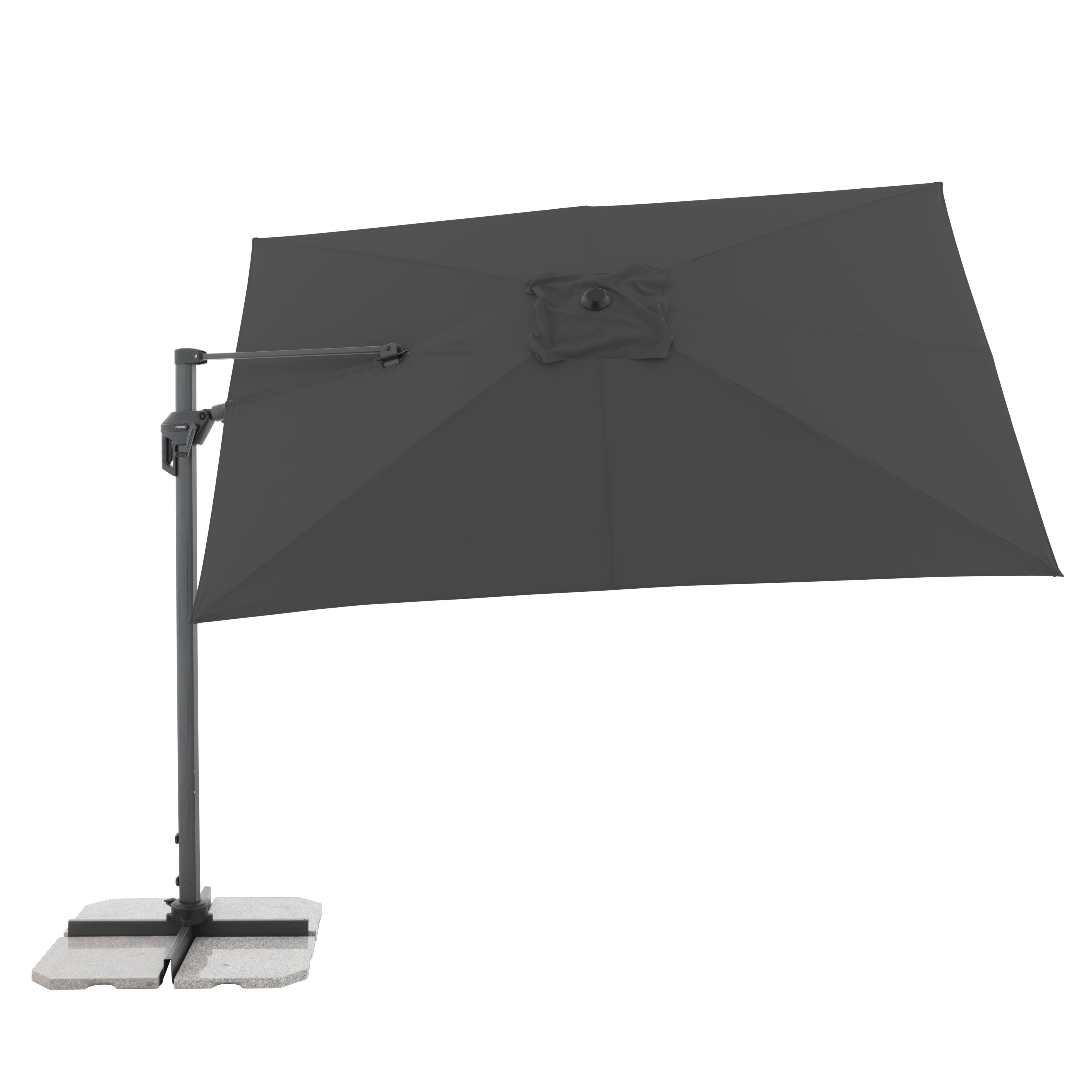 Doppler Pendelschirm ACTIVE PENDEL ca. 310x210cm in Farbe anthrazit