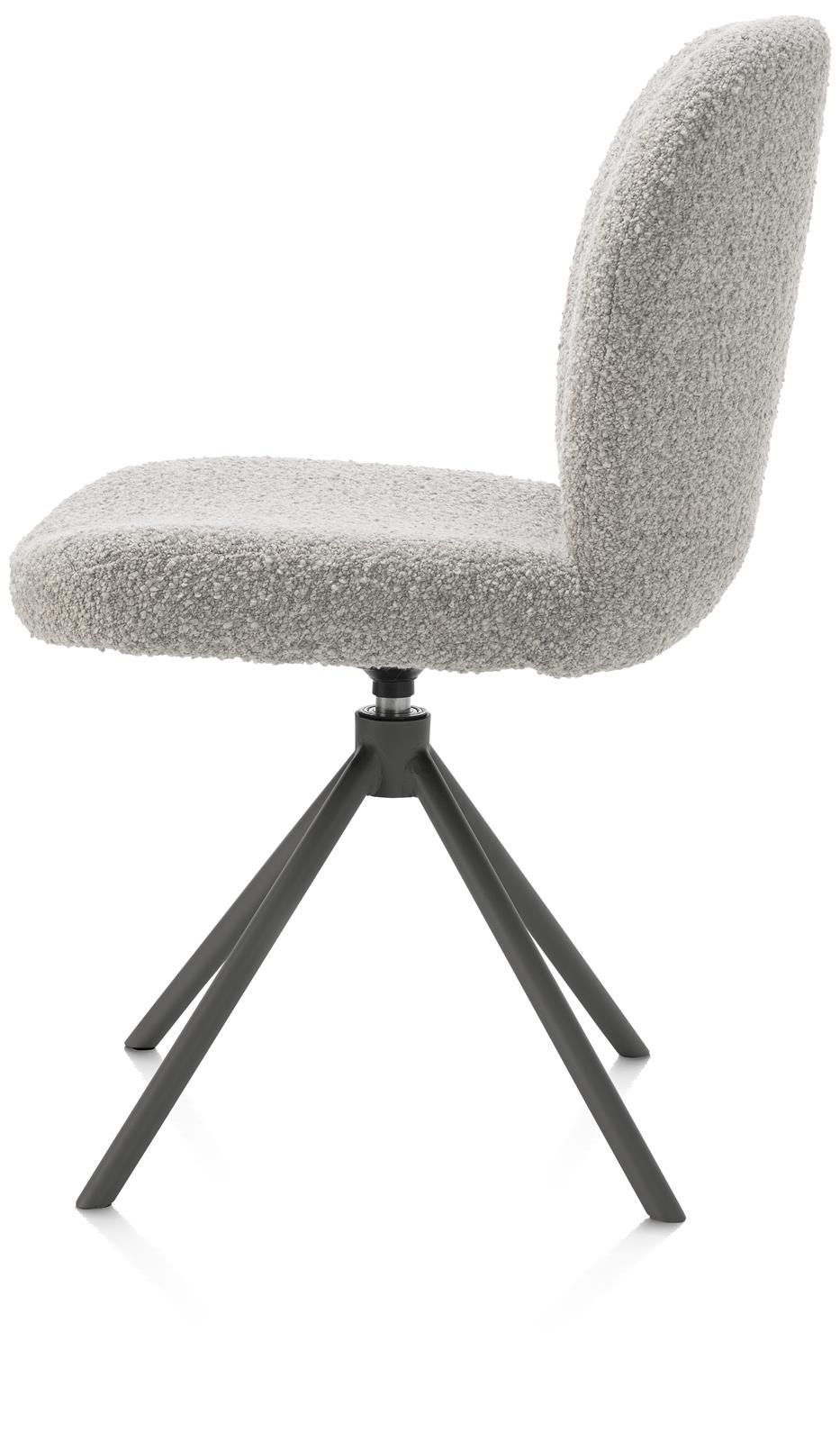 XOOON Stuhl JAXON ca. B51 H85 T63 cm in Stoff Brioni kiesel