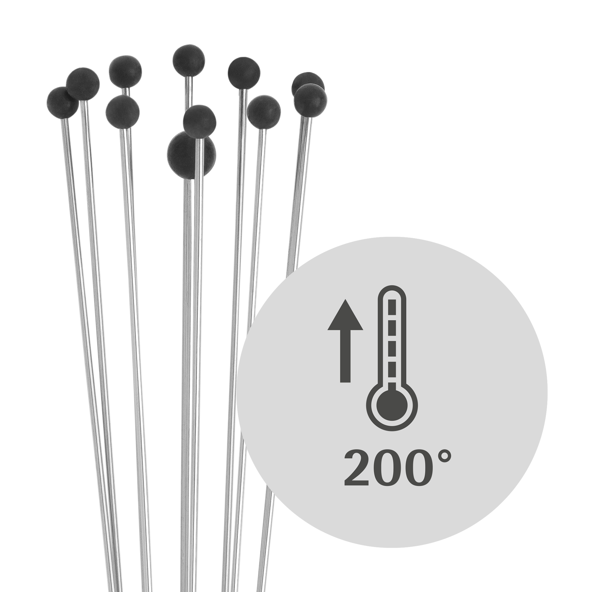 WMF Profi Plus Rührblitz, 27 cm in Edelstahl/schwarz
