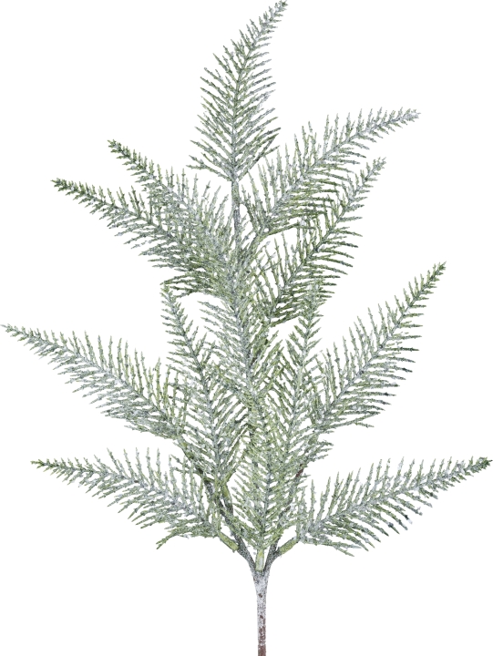 Farnzweig ca.51cm grün 1024526-50 in Grün, Künstlicher Weihnachtsbaum, Tannenbaum, Nadelbaum, Kunstbaum, Dekobaum
